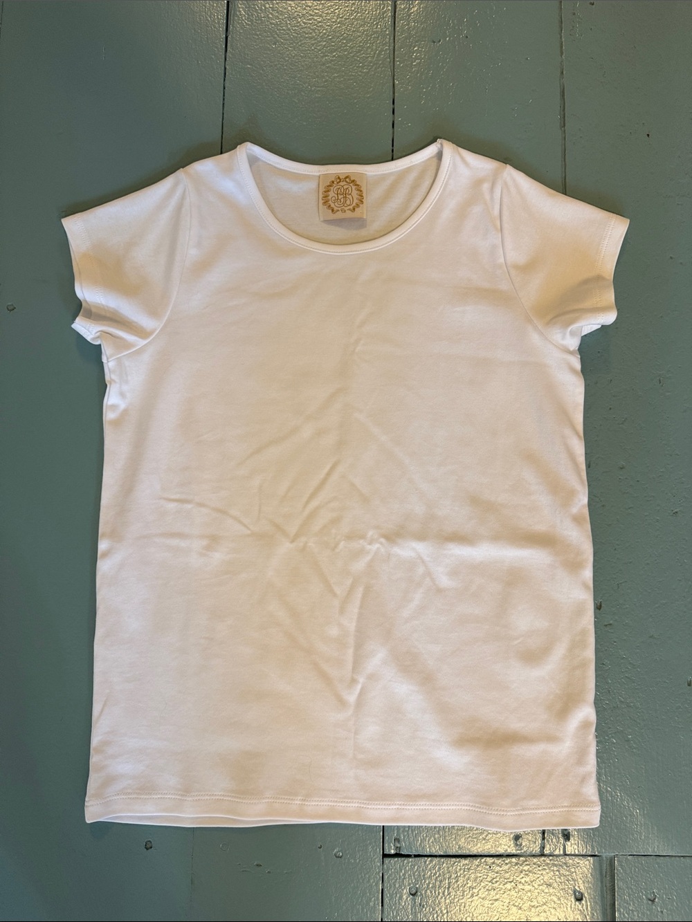 The Beaufort Bonnet Company White Short-Sleeve Kids Tee